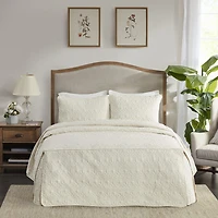 Madison Park Mansfield 3-pc. Bedspread Set