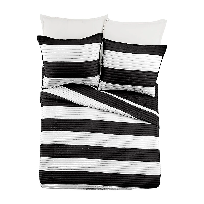 Urban Playground Lavelle Stripes Quilt Set