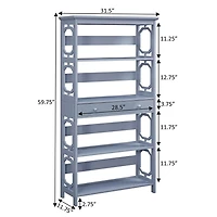 Convenience Concepts Omega 5-Shelf Bookcase