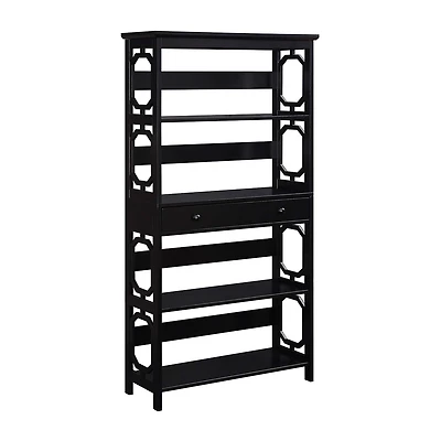 Convenience Concepts Omega 5-Shelf Bookcase