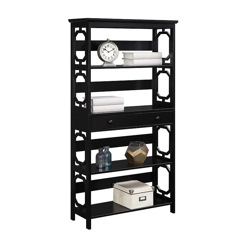 Convenience Concepts Omega 5-Shelf Bookcase