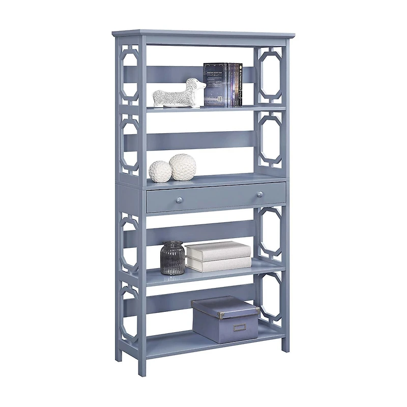 Convenience Concepts Omega 5-Shelf Bookcase