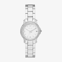 Relic By Fossil Womens Silver Tone Bracelet Watch Zr34646