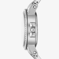 Relic By Fossil Womens Silver Tone Bracelet Watch Zr34646
