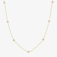 Diamond Addiction (G-H / Si2-I1) Womens 1/3 CT. T.W. Lab Grown White 10K Gold Pendant Necklace