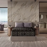 Beautyrest Black Series Three 15.25" Medium Tight Top - Mattress + Box Spring