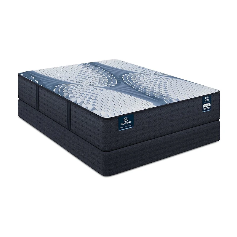 Serta iComfort Iona 13" Plush Memory Foam- Mattress + Box Spring