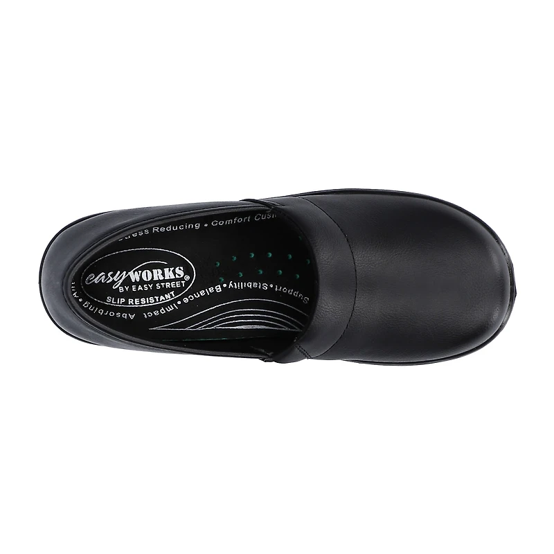 Easy Works By Street Laurie Womens Round Slip-On Shoe
