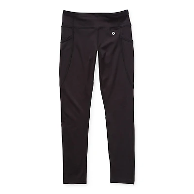 Xersion Active Little & Big Kid Girls Quick Dry Knit 24" Active Full Length Leggings