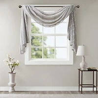 Madison Park Iris Scarf Valance