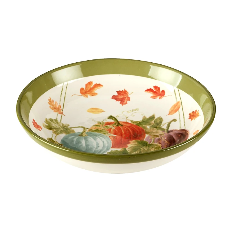Certified International Autumn Harvest Earthenware Serving Bowl