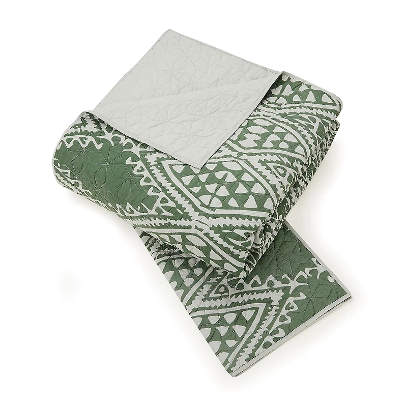 JUNGALOW by Justina Blakeney Aisha 3-pc. Reversible Quilt Set