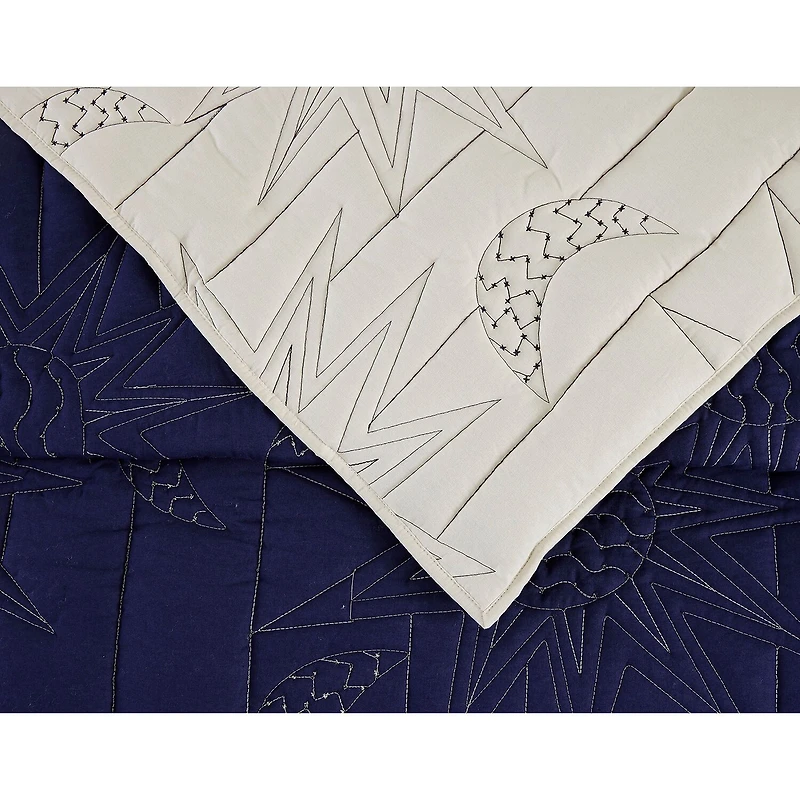 JUNGALOW by Justina Blakeney Sun Moon REVERSIBLE Quilt Set