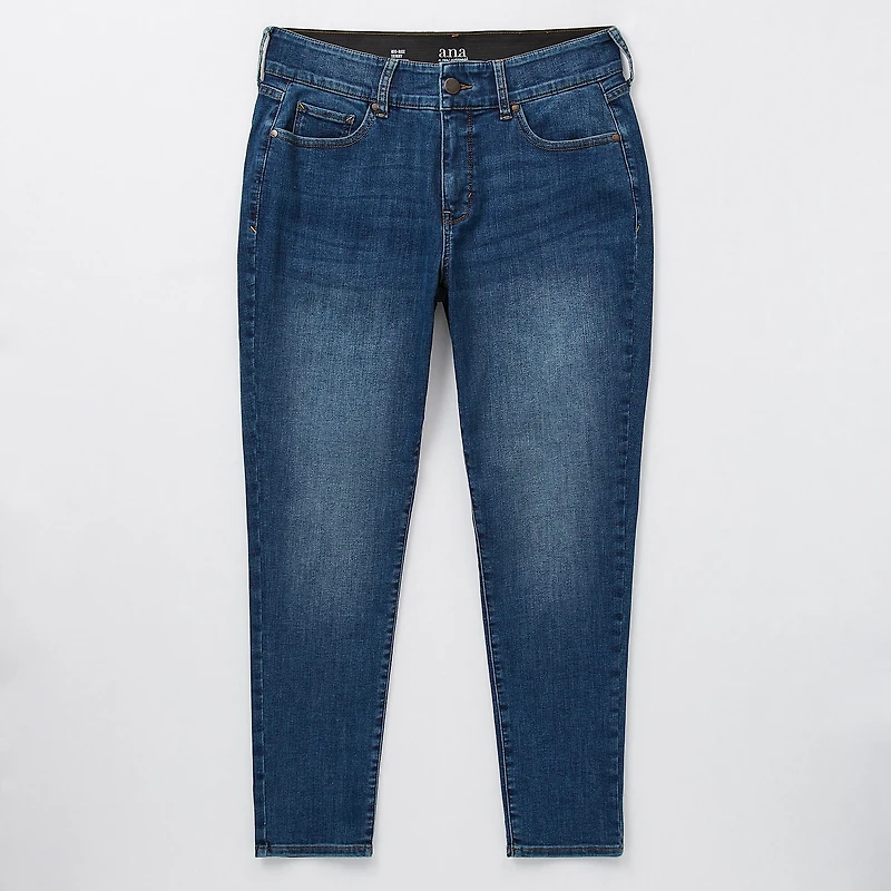 a.n.a Womens Plus Comfort Waist Skinny Jean