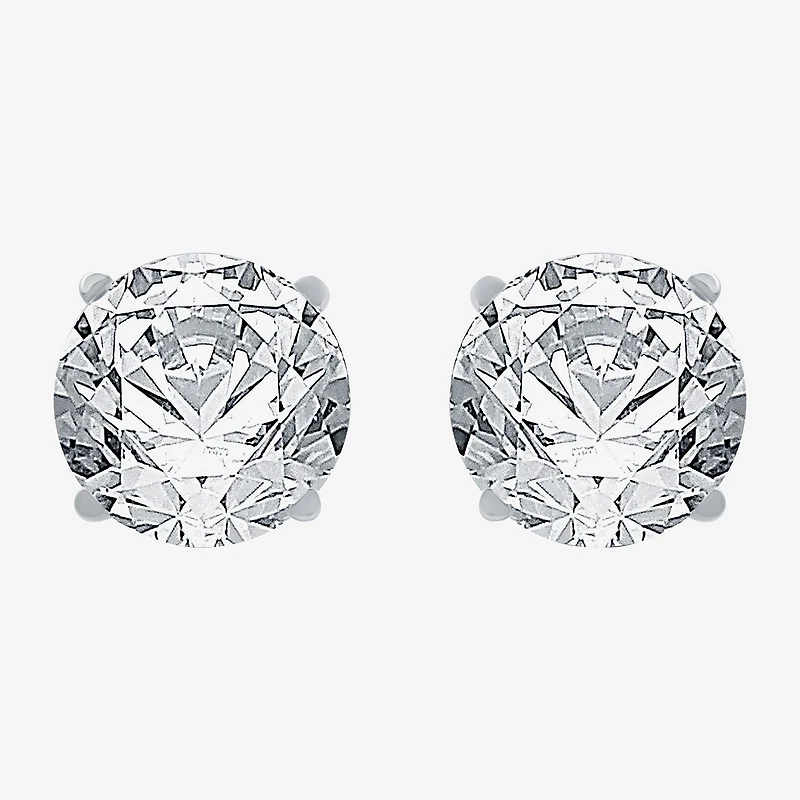 Ever Star 3 CT. T.W. Lab-Grown ( G/SI1-SI2 ) Diamond 14K Gold Round Stud Earrings