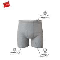Hanes Freshiq Comfortflex Mens 6 Pack Boxer Briefs J349b6
