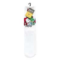 Unisex Adult 1 Pair Peanuts Snoopy Crew Socks