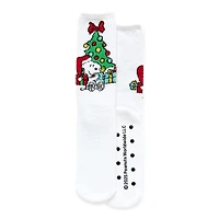 Unisex Adult 1 Pair Peanuts Snoopy Crew Socks