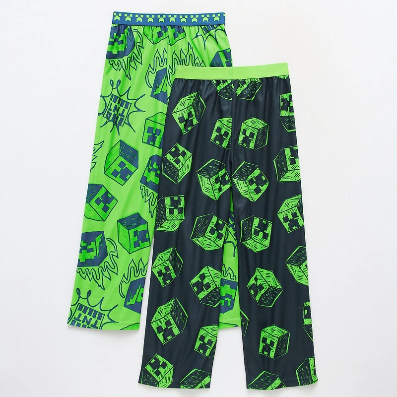 Big Kid Boys Minecraft 2-pc. Pajama Set