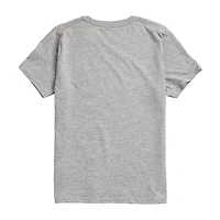 Santa Here For Cookies Little & Big Kid Boys Crew Neck Short Sleeve Regular Fit Peanuts Snoopy Graphic T-Shirt