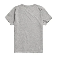 Santa And Reindeer Little & Big Kid Boys Crew Neck Short Sleeve Regular Fit Peanuts Snoopy Graphic T-Shirt