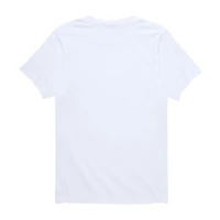 Winter Santa At-At Walker Christmas Little & Big Kid Boys Crew Neck Short Sleeve Regular Fit Star Wars Graphic T-Shirt