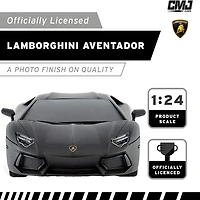 CMJ RC CARS Lamborghini Lp700-4 Black Licensed 1:24 Scale 2-pc. Car