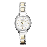 Relic By Fossil Womens Two Tone Stainless Steel Bracelet Watch Zr34244
