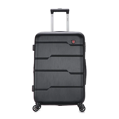 Dukap Rodez Inch Hardside Expandable Lightweight Checked Spinner Luggage