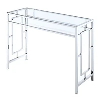 Convenience Concepts Town Square Desk w/Shelf