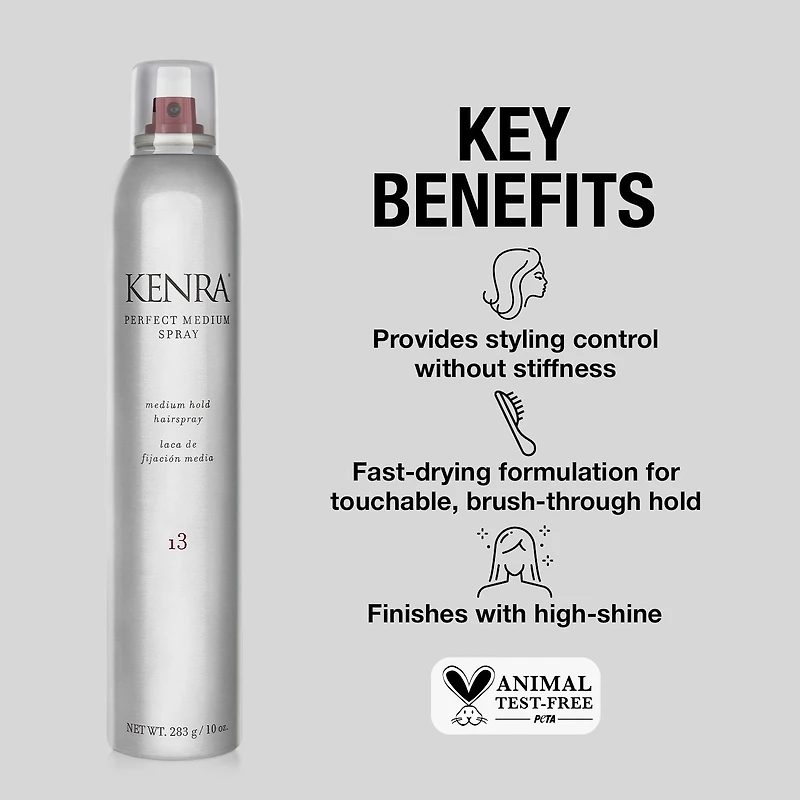 Kenra Professional Perfect Medium Hair Spray 10 oz.