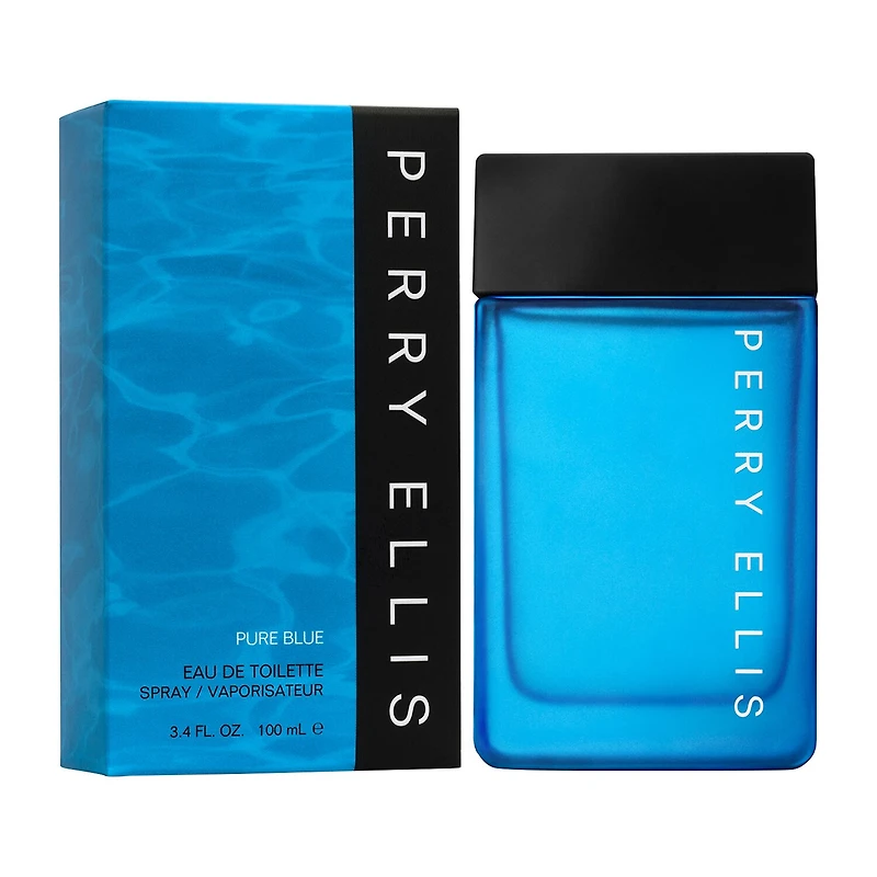 Perry Ellis Pure Blue Eau De Toilette, 3.4 Oz
