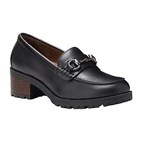 Eastland El Gwen Womens Round Loafers