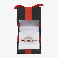 CT.T.W. Natural Diamond Cushion Halo Bridal Set 10K or 14K Gold