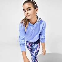 Xersion Little & Big Kid Girls Long Sleeve Active Hoodie