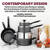 Granitestone Pro Premier 13-pc. Non-Stick Hard Anodized Cookware Set