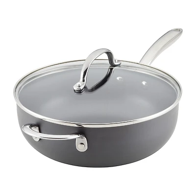 Rachael Ray Professional 3 Qt Non-Stick Hard Anodized 2-pc. Sauce Pan