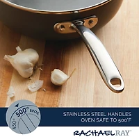 Rachael Ray Professional 3 Qt Non-Stick Hard Anodized 2-pc. Sauce Pan