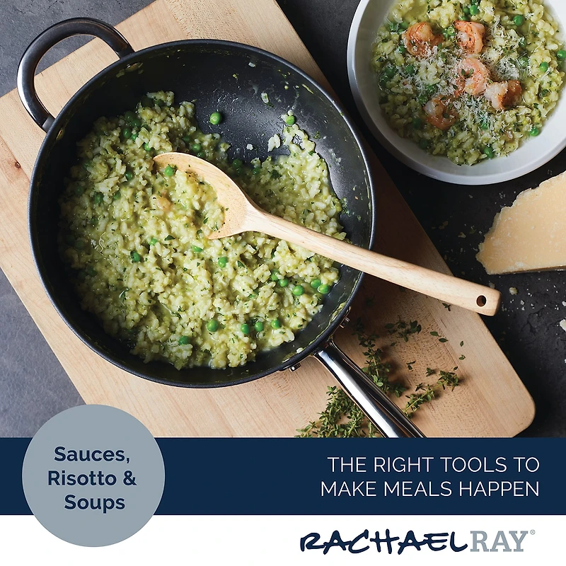 Rachael Ray Professional 3 Qt Non-Stick Hard Anodized 2-pc. Sauce Pan