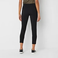 Stylus Womens Ankle High Rise Pull-On Pant