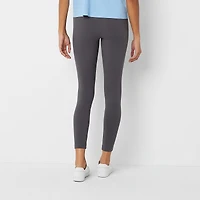 Stylus Womens Mid Rise Knit 26" 7/8 Ankle Legging