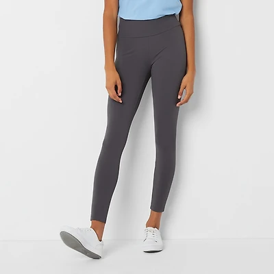 Stylus Womens Mid Rise Knit 26" 7/8 Ankle Legging