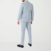 Opposuits Casual Daily Seersucker Mens 2-pc. Suit Set