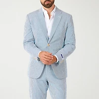 Opposuits Casual Daily Seersucker Mens 2-pc. Suit Set