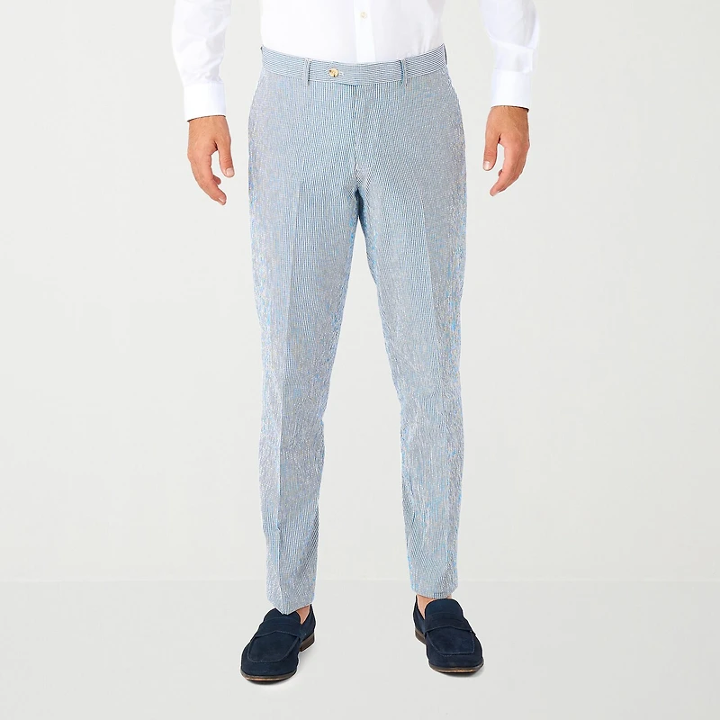 Opposuits Casual Daily Seersucker Mens 2-pc. Suit Set