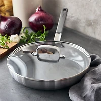 Bobby Flay Stainless Steel Ceramic Non-Stick 12" Frypan