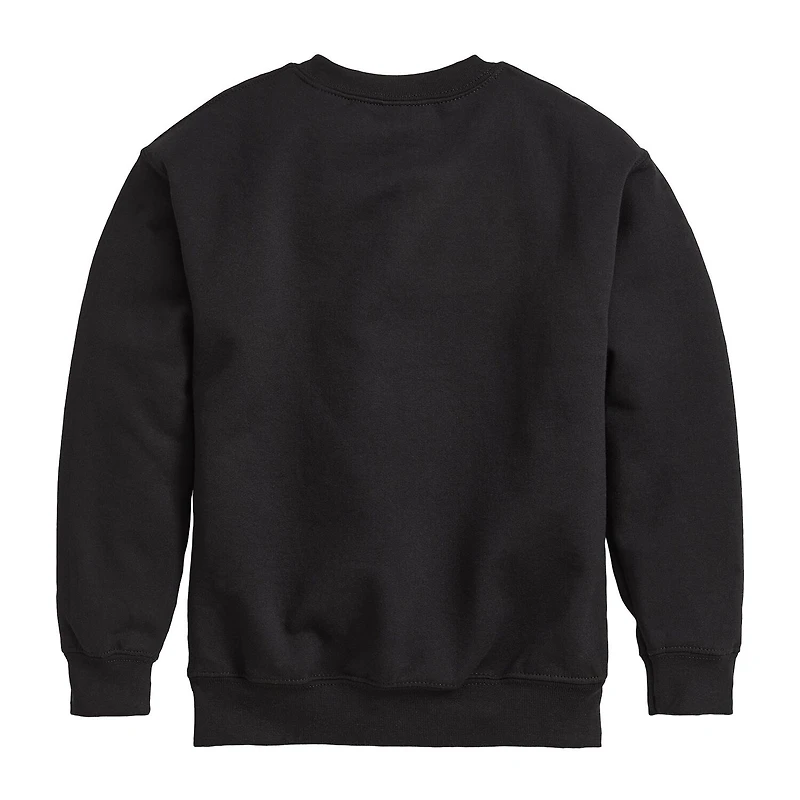 Big Kid Girls Crew Neck Long Sleeve Barbie T-Shirt