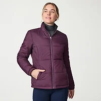 Free Country Womens Hooded Water Resistant Wind Resistant Heavyweight System Jacket