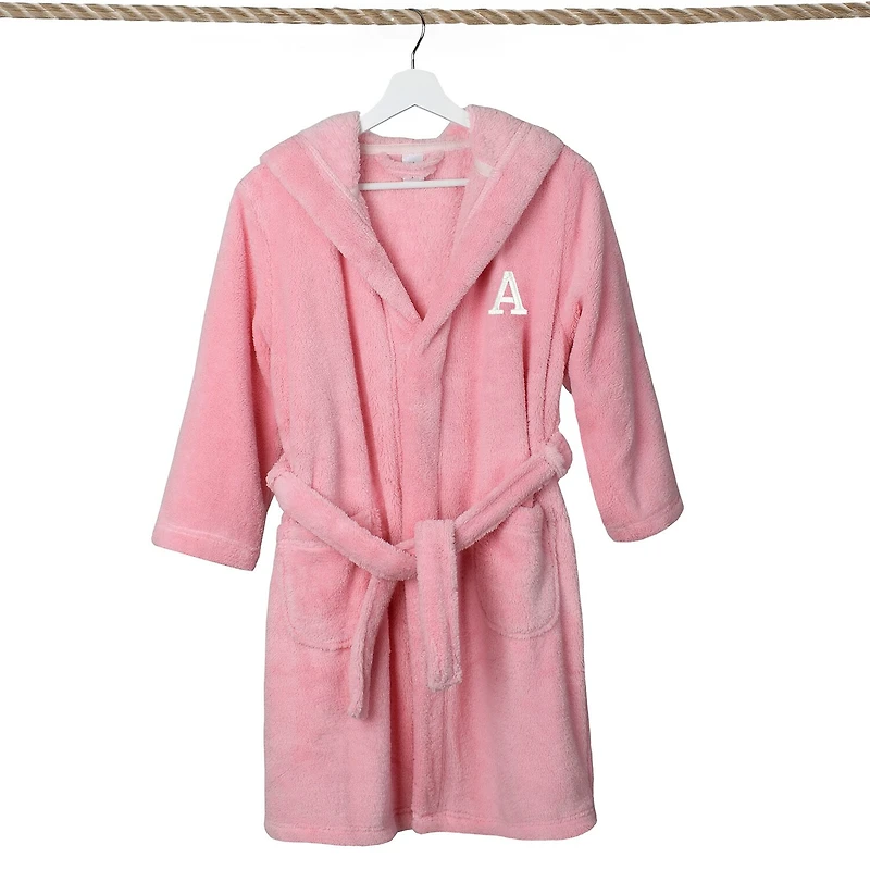 Linum Home Textiles Personalized Kids Bathrobe Unisex Long Sleeve Length Robe