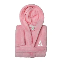 Linum Home Textiles Personalized Kids Bathrobe Unisex Long Sleeve Length Robe